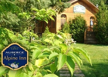 Auberge Alpine Inn Сент-Адель Экстерьер фото